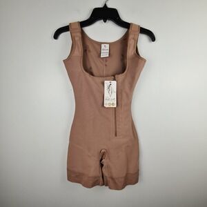 Fajas Melibelt 2016 Post Surgery Body Suit‎ Size M Cocoa Girdle Lycra Shapewear